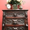 Load image into Gallery viewer, Antique French Oak Chest of Drawers with Five Carved Green Man Handles and Ornate Detailing. B12624
