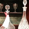 Load image into Gallery viewer, Antique Mahogany Display Cabinet with Fretwork, Drawers, and Glazed Doors. B12121
