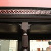 Load image into Gallery viewer, Antique Mahogany Display Cabinet with Fretwork, Drawers, and Glazed Doors. B12121
