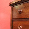 Load image into Gallery viewer, Antique Australian Cedar Chest of Drawers with MOP Inlay and Brass Detail. B12622
