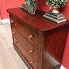 Load image into Gallery viewer, Antique Australian Cedar Chest of Drawers with MOP Inlay and Brass Detail. B12622
