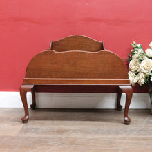 Load image into Gallery viewer, Antique Australian maple magazine rack or music Canterbury. B13026
