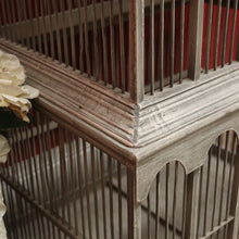 Load image into Gallery viewer, A Seven Tier Two Door Vintage Oriental-Style Bird Cage - Dismantle for moving. B12213
