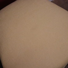 Load image into Gallery viewer, Antique English Mahogany Chair with Butter-Yellow Upholstery. B12626
