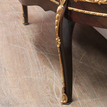 Load image into Gallery viewer, Antique French Vernis Martin Display Cabinet with Curved Glass and Ormolu Mounts. B13037
