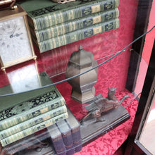Load image into Gallery viewer, Antique French Vernis Martin Display Cabinet with Curved Glass and Ormolu Mounts. B13037
