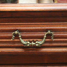 Load image into Gallery viewer, Antique French walnut hall cabinet or sideboard with drawers and cupboards. B12618
