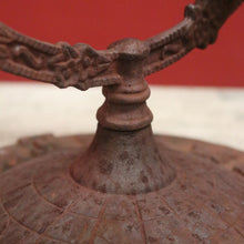 Load image into Gallery viewer, Beautiful Handcrafted Garden Sundial with Concrete Base and Wrought Iron Dial. B12632
