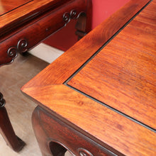 Load image into Gallery viewer, Pair of Vintage Chinese Style Hardwood Table Lamps, Side Table, Coffee Table. B12459
