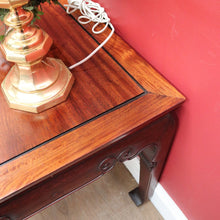 Load image into Gallery viewer, Pair of Vintage Chinese Style Hardwood Table Lamps, Side Table, Coffee Table. B12459
