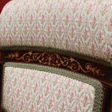 Load image into Gallery viewer, x SOLD Antique French Armchair, Inlay to the timber. Suitable for the Hall, Bedroom or Living. B12240
