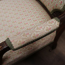 Load image into Gallery viewer, x SOLD Antique French Armchair, Inlay to the timber. Suitable for the Hall, Bedroom or Living. B12240
