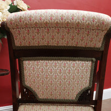 Load image into Gallery viewer, x SOLD Antique French Armchair, Inlay to the timber. Suitable for the Hall, Bedroom or Living. B12240
