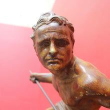 Load image into Gallery viewer, x SOLD Antique French Bronze and Marble Statue Art Deco Sculpture Attributed to Guislain 1930s. B12644
