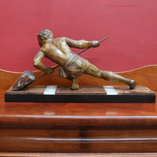 Load image into Gallery viewer, x SOLD Antique French Bronze and Marble Statue Art Deco Sculpture Attributed to Guislain 1930s. B12644
