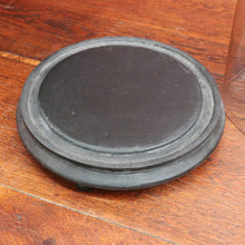 Load image into Gallery viewer, Antique French Napoleon III Glass Cloche or Bell Jar on Black Painted Timber Base. B12314
