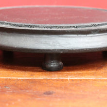 Load image into Gallery viewer, Antique French Napoleon III Glass Cloche or Bell Jar on Black Painted Timber Base. B12314
