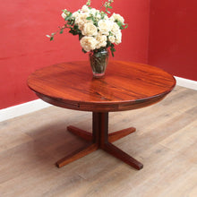Load image into Gallery viewer, x SOLD Dyrlund Denmark Rosewood Flip-Flap Expandable Dining Table with Four Hidden Leaves – Rare Mid-Century Modern. B12658
