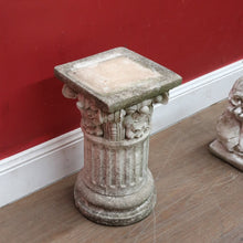 Load image into Gallery viewer, Vintage Garden Ornament Reading Library Child Bust on Greek Style Pedestal. B13045
