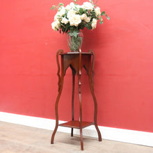 Load image into Gallery viewer, Australian Maple Plant or Statue Stand, Art Nouveau Era with Elegant Lines. B12648
