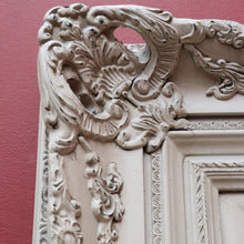 Load image into Gallery viewer, Vintage French Provincial Style Bevelled Wall Mirror in Antique Ivory Finish. B13046
