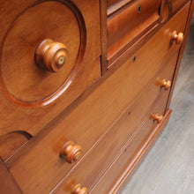 Load image into Gallery viewer, Antique Australian Cedar Chest of Eight Drawers with Original Mother of Pearl Handles. B13043
