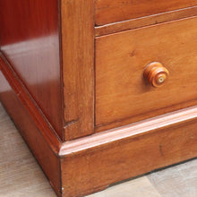 Load image into Gallery viewer, Antique Australian Cedar Chest of Eight Drawers with Original Mother of Pearl Handles. B13043
