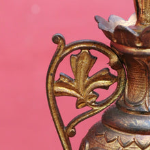 Load image into Gallery viewer, Antique French Gilt Brass Ecclesiastical Altar Ornament with Wheat Grapes and Cross. B12398
