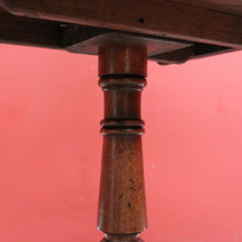 Load image into Gallery viewer, x SOLD Antique English Mahogany Writing or Reading Table, Tilt Top Wine Or Lamp Table B11247
