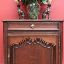Load image into Gallery viewer, x SOLD Antique French Hall Cupboard, Large Bedside Table, Lamp Side or Office Cabinet B10762
