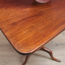 Load image into Gallery viewer, x SOLD Antique English Mahogany Writing or Reading Table, Tilt Top Wine Or Lamp Table B11247
