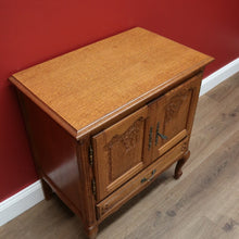 Load image into Gallery viewer, x SOLD Vintage French Sideboard, Hall Cupboard, 2 Door, Single Drawer, Bedside Cabinet B10515
