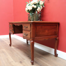 Load image into Gallery viewer, x SOLD Vintage French Cherrywood 4 Drawer Office Writing Ladies Desk B10723
