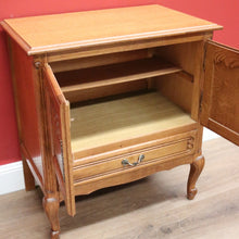 Load image into Gallery viewer, x SOLD Vintage French Sideboard, Hall Cupboard, 2 Door, Single Drawer, Bedside Cabinet B10515
