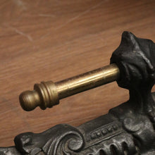 Load image into Gallery viewer, x SOLD Vintage Cast Iron and Brass Fire Fender, or Fire Place Curb. B11279
