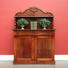 Load image into Gallery viewer, x SOLD Antique English Chiffonier, English Mahogany Sideboard, Hall Cabinet or Cupboard. B9736

