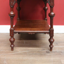 Load image into Gallery viewer, x SOLD Antique French Hall Table, Two Tier Lamp Table, Jardinière Stand Plant Stand B10259
