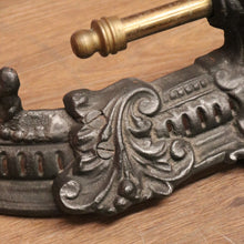 Load image into Gallery viewer, x SOLD Vintage Cast Iron and Brass Fire Fender, or Fire Place Curb. B11279
