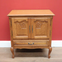 Load image into Gallery viewer, x SOLD Vintage French Sideboard, Hall Cupboard, 2 Door, Single Drawer, Bedside Cabinet B10515
