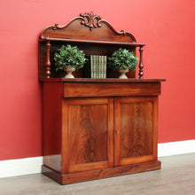 Load image into Gallery viewer, x SOLD Antique English Chiffonier, English Mahogany Sideboard, Hall Cabinet or Cupboard. B9736
