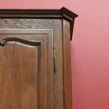 Load image into Gallery viewer, x SOLD Antique French Cloak Cabinet, French Hall Cupboard, Oak Wardrobe Armoire Drawer B10804
