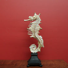 Load image into Gallery viewer, Ornament Seahorse Gold Book shelf Display  - Brand New in Box
