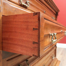 Load image into Gallery viewer, x SOLD Antique French Walnut 4 Drawer Marble Top Bedroom Hallway Chest of Drawers B10705
