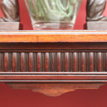 Load image into Gallery viewer, x SOLD Antique English Hall Table, English Walnut Cross Stretcher Lounge, Sofa Table. B10405

