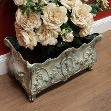Load image into Gallery viewer, x SOLD Antique French Jardinière, Shell Handle Pot Plant, Pot Planter Garden Pot Holder B11127
