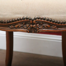 Load image into Gallery viewer, x SOLD Vintage French Armchair, French Tapestry Seat Back Armchair, Hall Bedroom Chair B11052
