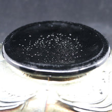 Load image into Gallery viewer, x SOLD Carnival Glass EMU, Black Amethyst Emu Bowl Australian Crown Crystal Master Bowl B11094
