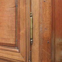 Load image into Gallery viewer, x SOLD Antique French Cloak Cabinet, French Hall Cupboard, Oak Wardrobe Armoire Drawer B10804
