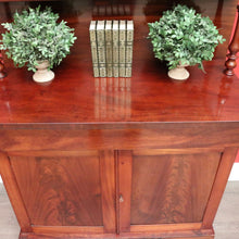 Load image into Gallery viewer, x SOLD Antique English Chiffonier, English Mahogany Sideboard, Hall Cabinet or Cupboard. B9736
