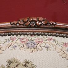 Load image into Gallery viewer, x SOLD Vintage French Armchair, French Tapestry Seat Back Armchair, Hall Bedroom Chair B11052
